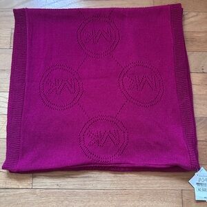 Michael Kors monogram infinity scarf - Pink